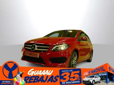 Usado Mercedes B200 136 CV (100 kW) 2017 Rojo Utilitario