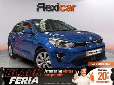 Usado Kia Rio 84 CV (61 kW) 2021 Azul Utilitario