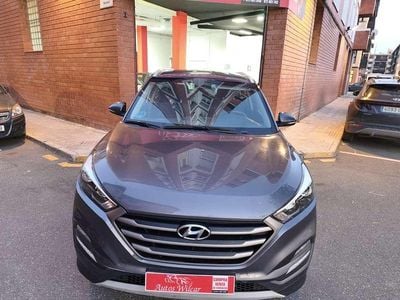Begagnad Hyundai Tucson 132 HK (97 kW) 2018 Blå SUV