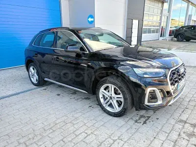 Usado Audi Q5 S-Line 299 CV (219 kW) 2021 Negro SUV