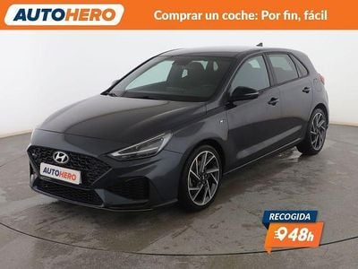 Usado Hyundai i30 N Line 160 CV (117 kW) 2021 Gris / plata Berlina
