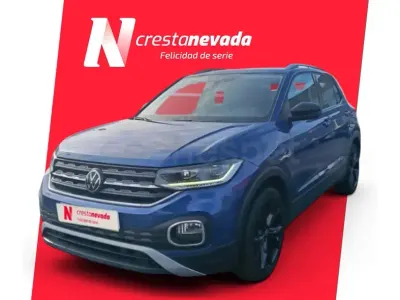 Usado VW T-Cross Sportline 150 CV (110 kW) 2021 Azul SUV
