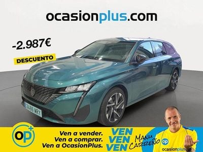 Usado Peugeot 308 Allure 130 CV (95 kW) 2024 Azul Familiar