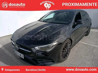 Käytetty Mercedes CLA200 Shooting Brake 150 HP (110 kW) 2022 Musta Farmari