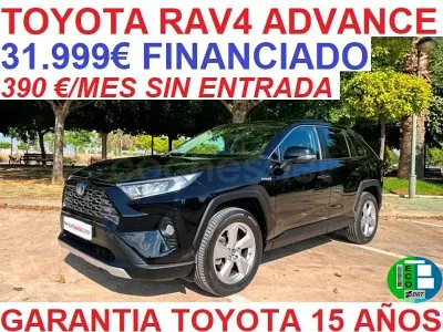 Usado Toyota RAV4 Hybrid Advance 218 CV (160 kW) 2021 Negro SUV