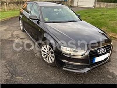 Usado Audi A4 S-Line 150 CV (110 kW) 2013 Negro Familiar