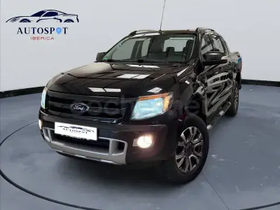 Usado Ford Ranger Wildtrack 200 CV (147 kW) 2015 Negro Pickup/Camioneta