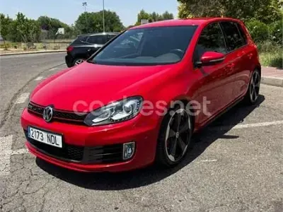 Usado VW Golf VI GTI 210 CV (154 kW) 2011 Rojo Utilitario