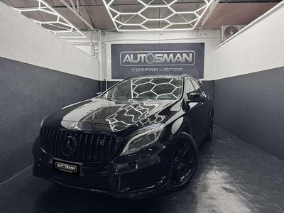 Usado Mercedes GLA220 AMG line 177 CV (130 kW) 2014 Negro SUV