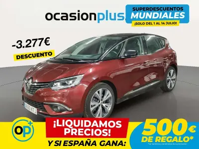 Usado Renault Scénic Zen 140 CV (102 kW) 2019 Rojo Monovolumen