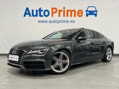 Usado Audi A7 Sportback S-Line 245 CV (180 kW) 2014 Azul Utilitario