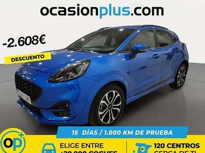 Usado Ford Puma ST-Line 125 CV (91 kW) 2022 Azul SUV