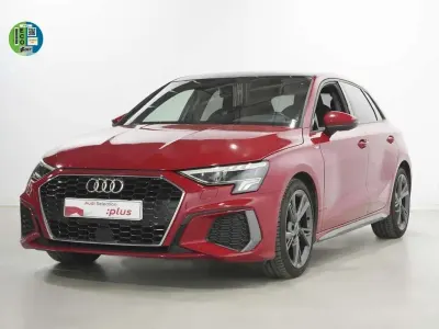 Usado Audi A3 Sportback S-Line 150 CV (110 kW) 2023 Rojo Utilitario