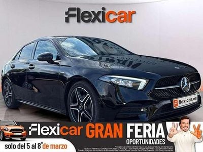 Usado Mercedes A200 150 CV (110 kW) 2021 Negro Berlina