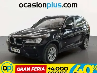 Usado BMW X3 184 CV (135 kW) 2013 Negro SUV