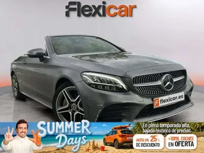 Usado Mercedes C200 184 CV (135 kW) 2018 Gris Descapotable