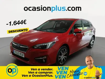 Usado Subaru Impreza 114 CV (83 kW) 2018 Rojo Berlina