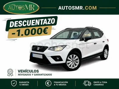 Usado Seat Arona Reference 95 CV (69 kW) 2021 Blanco SUV