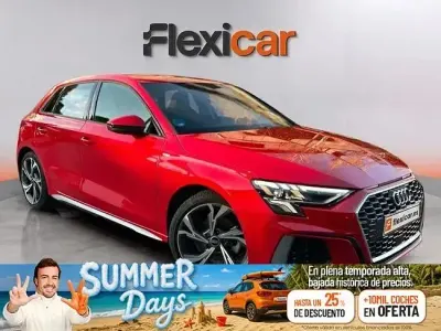 Usado Audi A3 Sportback e-tron S-Line 150 CV (110 kW) 2021 Rojo Utilitario
