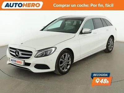 Occasion Mercedes C220 Avantgarde 170 PK (125 kW) 2017 Wit Sedan