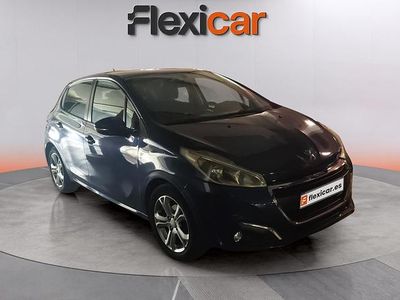 Usado Peugeot 208 Access 68 CV (50 kW) 2016 Negro Utilitario