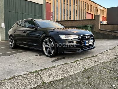 Negro Usado 2014 Audi A6 S-Line Familiar | 14.500 € (Precio justo)