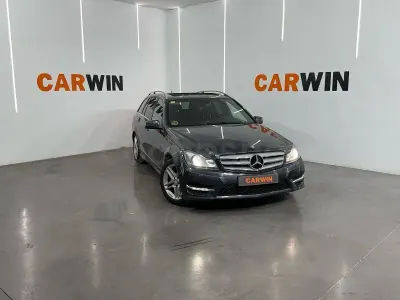 Usado Mercedes C350 Avantgarde 265 CV (194 kW) 2013 Gris / plata Familiar