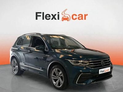 Azul Usado 2021 VW Tiguan R-line SUV | 25.390 € (Precio justo)