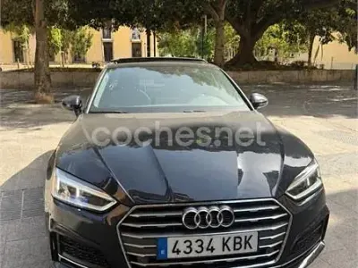 Usado Audi A5 S-Line 190 CV (139 kW) 2017 Azul Coupe