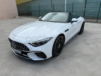 Käytetty Mercedes SL43 AMG AMG 381 HP (280 kW) 2023 Valkoinen Avoauto