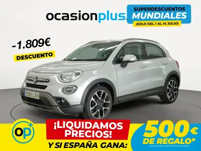 Usado Fiat 500X Cross 130 CV (95 kW) 2022 Gris SUV