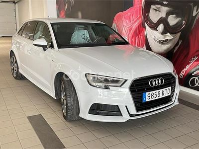 Usado Audi A3 116 CV (85 kW) 2019 Blanco Berlina