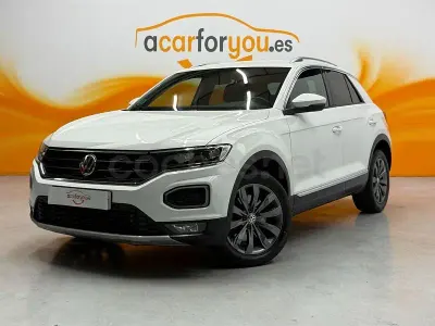 Usado VW T-Roc Sportline 150 CV (110 kW) 2018 Blanco SUV