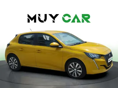 Usado Peugeot 208 Active 102 CV (75 kW) 2020 Amarillo Utilitario