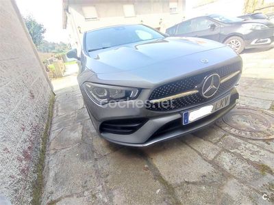 Usado Mercedes CLA200 Shooting Brake 150 CV (110 kW) 2020 Gris / plata Familiar
