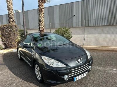 Negro Usado 2007 Peugeot 307 CC Descapotable | 4999 € (Super precio)