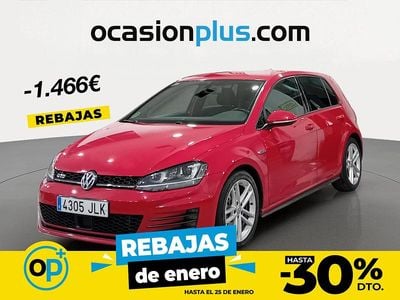 Rojo Usado 2016 VW Golf VII GTD | 19.800 € (Precio justo)