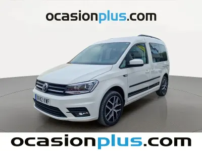 Usado VW Caddy 150 CV (110 kW) 2019 Blanco Monovolumen