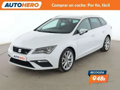 Usado Seat Leon FR 150 CV (110 kW) 2017 Blanco Familiar