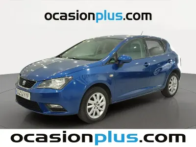 Usado Seat Ibiza Style 105 CV (77 kW) 2014 Azul Utilitario