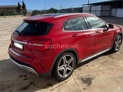 Usado Mercedes GLA220 AMG line 170 CV (125 kW) 2014 Rojo SUV
