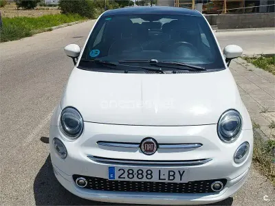 Usado Fiat 500 Lounge 69 CV (50 kW) 2019 Blanco Berlina