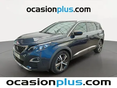 Usado Peugeot 5008 GT-line 130 CV (95 kW) 2018 Azul SUV