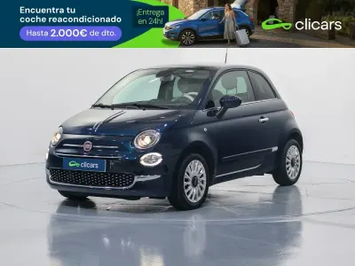 Usado Fiat 500 Lounge 85 CV (62 kW) 2018 Azul Berlina