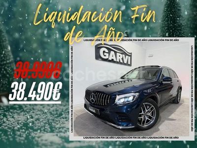 Azul Usado 2018 Mercedes GLC350 SUV | 38.490 € (Un poco caro)