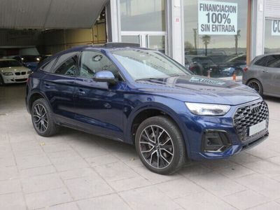Azul Usado 2021 Audi Q5 S-Line SUV | 43.990 €