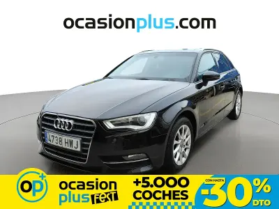 Usado Audi A3 Attraction 105 CV (77 kW) 2014 Negro