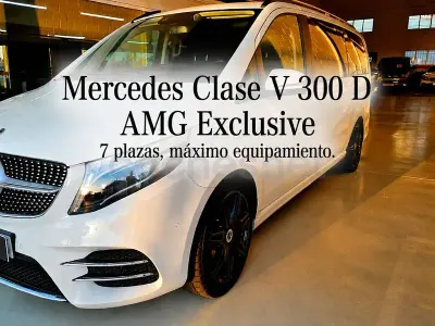 Usado Mercedes V300 Exclusive 239 CV (175 kW) 2019 Blanco Monovolumen
