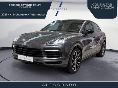 Usado Porsche Cayenne 462 CV (339 kW) 2021 Gris / plata SUV