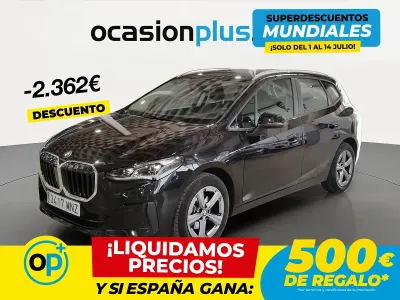 Usado BMW 218 Active Tourer 136 CV (100 kW) 2024 Negro Monovolumen